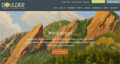 Desktop Screenshot of bouldertennis.org